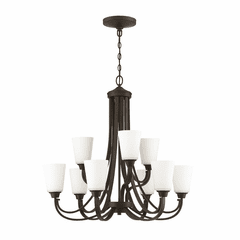 Craftmade Grace 9-LT Chandelier - Espresso - 41929-ESP Craftmade Grace 9-LT Chandelier - Espresso - 41929-ESP