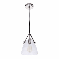 Craftmade Hagen 1 Light Pendant - Polished Nickel - 51391-PLN Craftmade Hagen 1 Light Pendant - Polished Nickel - 51391-PLN