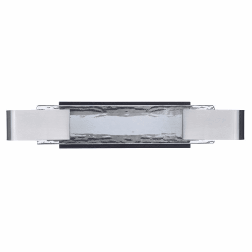 Craftmade Harmony LED Vanity - Flat Black / Polished Nickel - 11924FBPLN-LED