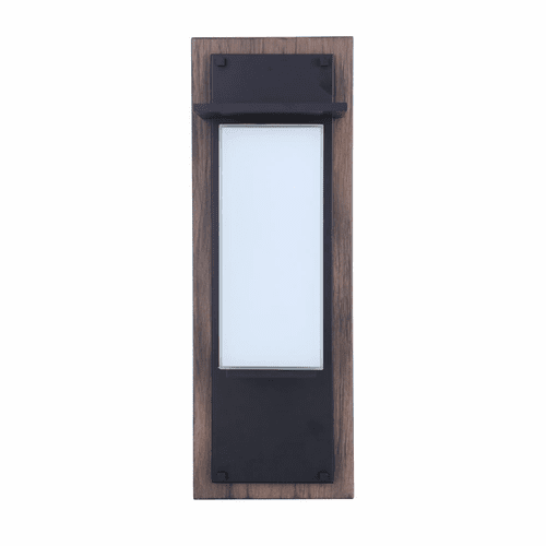 Craftmade Heights Medium Outdoor LED Lantern - Whiskey Barrel - ZA2512-WBMN-LED