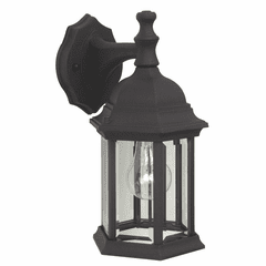 Craftmade Hex Style Medium Outdoor Wall Mount - Textured Matte Black - Z294-TB