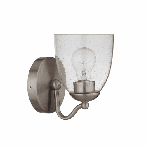 Craftmade Hillridge 1-LT Wall Sconce - Brushed Polished Nickel - 19906BNK1