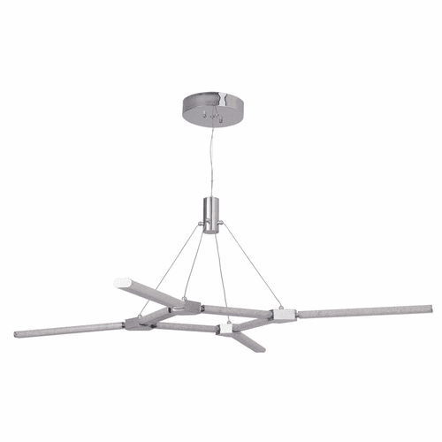 Craftmade Horizon 8 Arm LED Chandelier - Chrome - 45628-CH-LED