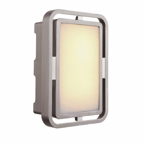 Craftmade Illuminated Metal Frame w/White Linen Glass - Plshd Nickel - ICH1735-BNK