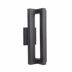Craftmade Kai Medium LED Outdoor Wall Mount - Textured Matte Black - Z1514-TB-LED