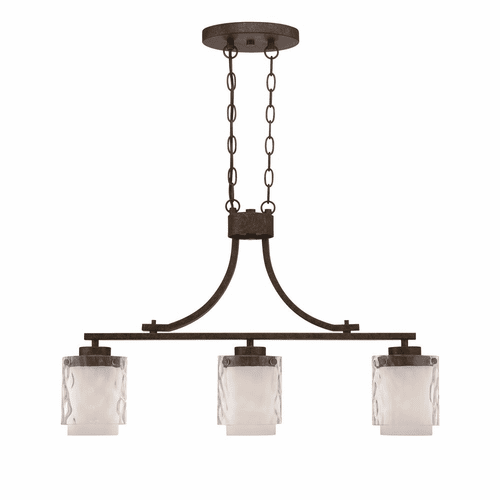 Craftmade Kenswick 3-LT Island Light - Peruvian Bronze - 35473-PR