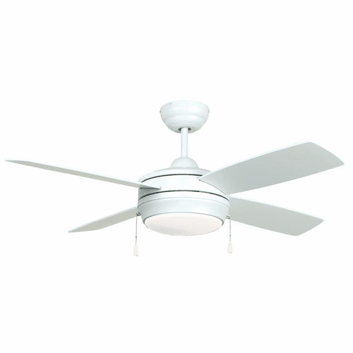 Craftmade Laval 52 52" Laval Ceiling Fan - Matte White - LAV52MWW4LK-LED
