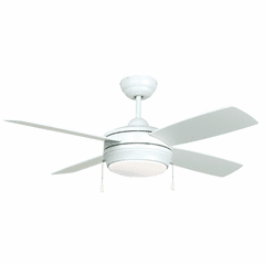 Craftmade Laval 52 52" Laval Ceiling Fan - Matte White - LAV52MWW4LK-LED Craftmade Laval 52 52" Laval Ceiling Fan - Matte White - LAV52MWW4LK-LED