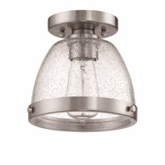 Craftmade Lodie 1-LT 9.5" Flushmount - Brushed Polished Nickel - X1410-BNK