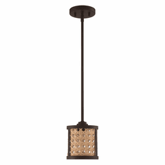 Craftmade Malaya 1-LT Mini Pendant - Aged Bronze Brushed - 54591-ABZ