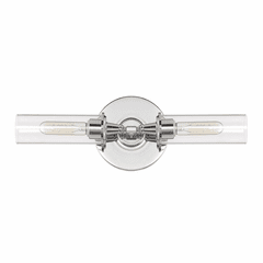 Craftmade Modina 2-LT Linear Wall Sconce - Chrome - 38002-CH