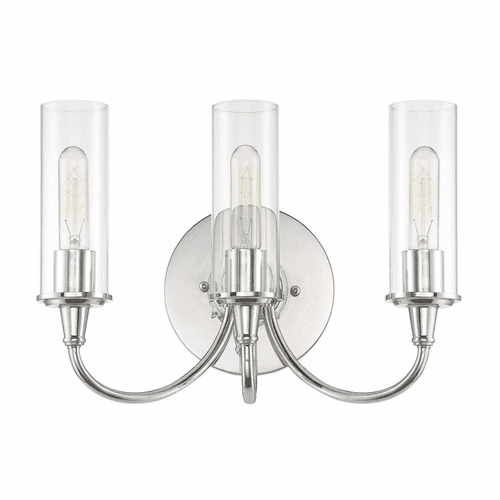 Craftmade Modina 3-LT Vanity Light - Chrome - 38063-CH