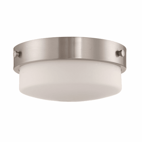 Craftmade Oak Street 13.75" 2-LT Flushmount - Brushed Polished Nickel - X3214-BNK