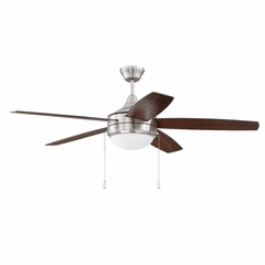 Craftmade Phaze 52" Ceiling Fan w/Light Kit - Brushed Polished Nickel - EPHA52BNK5 Craftmade Phaze 52" Ceiling Fan w/Light Kit - Brushed Polished Nickel - EPHA52BNK5