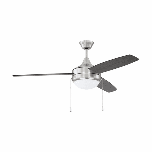 Craftmade Phaze 52" Ceiling Fan w/Light Kit - Polished Nickel - EPHA52BNK3-BNGW
