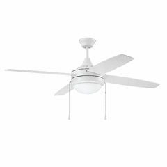 Craftmade Phaze 52" Ceiling Fan w/Light Kit - White - EPHA52W4 Craftmade Phaze 52" Ceiling Fan w/Light Kit - White - EPHA52W4