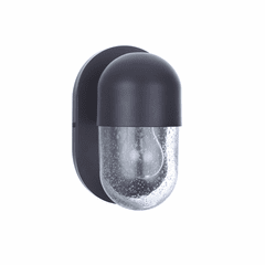 Craftmade Pill 1-LT Wall Sconce - Flat Black - 55001-FB