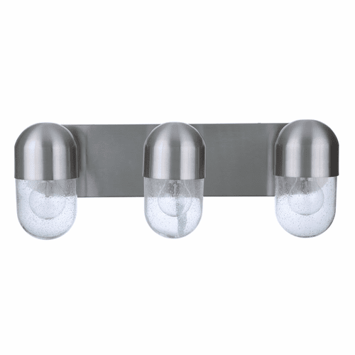 Craftmade Pill 3-LT Vanity - Brushed Polished Nickel - 55003-BNK