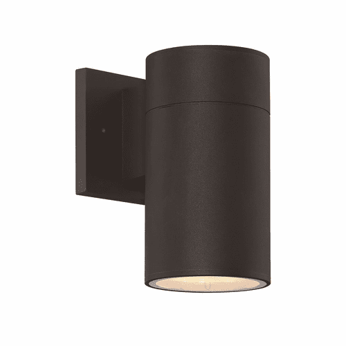 Craftmade Pillar 1-LT Outdoor Wall Lantern - Matte Black - ZA2124-TB-LED