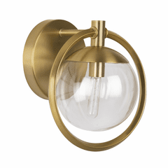 Craftmade Piltz 1-LT Vanity Light - Satin Brass - 45501-SB