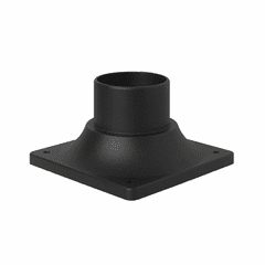 Craftmade Pole Adapter Cast Post Head Adapter - Textured Matte Black - Z202-TB