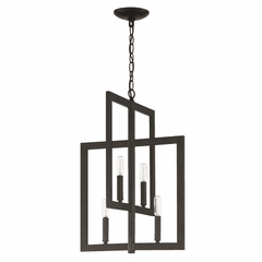 Craftmade Portrait 4-LT Foyer Light - Espresso - 44934-ESP Craftmade Portrait 4-LT Foyer Light - Espresso - 44934-ESP