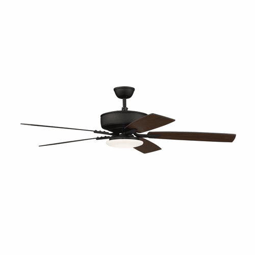 Craftmade Pro Plus 52" Ceiling Fan w/Light Kit - Espresso - P112ESP5-52ESPWLN