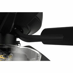 Craftmade Pro Plus 52" Ceiling Fan w/Light Kit - Flat Black - P101FB5-52FBGW
