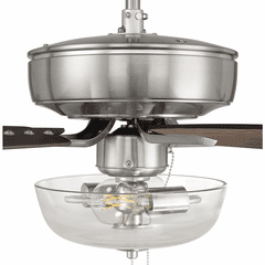 Craftmade Pro Plus 52" Ceiling Fan w/Light Kit - Polishd Nickel - P101BNK5-52DWGWN