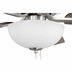 Craftmade Pro Plus 52" Ceiling Fan w/Light Kit - Polishd Nickel - P211BNK5-52DWGWN