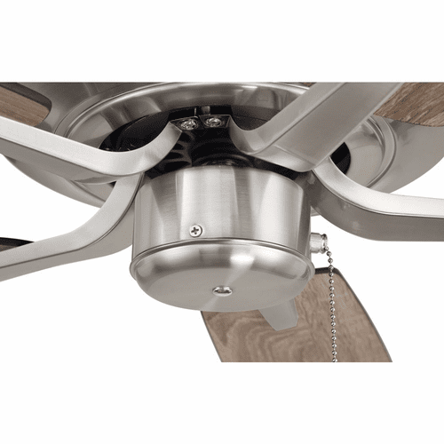 Craftmade Pro Plus 52" Ceiling Fan with Blades - Polished Nickel - P52BNK5-52DWGWN