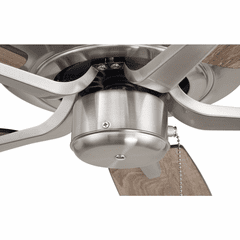 Craftmade Pro Plus 52" Ceiling Fan with Blades - Polished Nickel - P52BNK5-52DWGWN