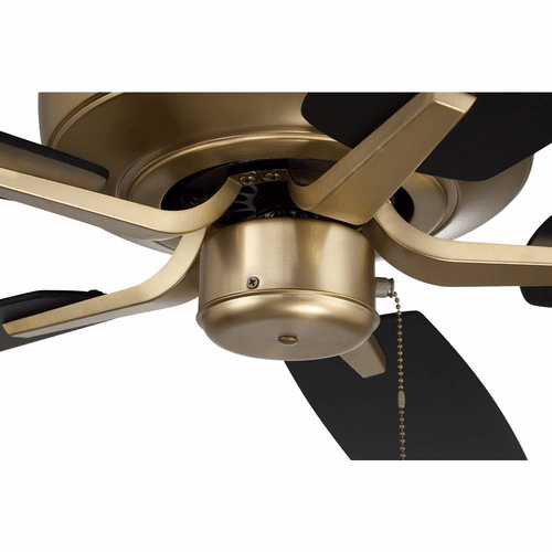 Craftmade Pro Plus 52" Ceiling Fan with Blades - Satin Brass - P52SB5-52BWNFB