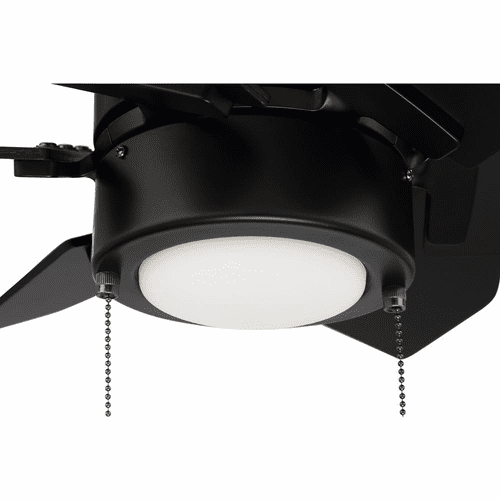 Craftmade Propel II 24" Ceiling Fan w/Light Kit - Flat Black - PPT24FB6