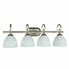 Craftmade Raleigh 4-LT Vanity Light - Satin Nickel - 25304-SN