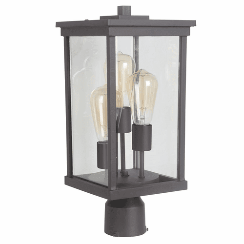 Craftmade Riviera III Large Post Mount - Oiled Bronze - Z9725-OBO