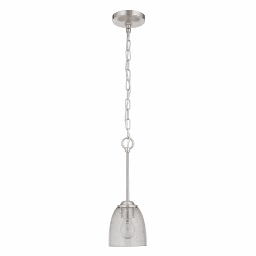 Craftmade Serene 1-LT Mini Pendant - Brushed Polished Nickel - 49991-BNK