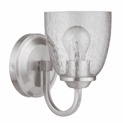 Craftmade Serene 1-LT Wall Sconce - Brushed Polished Nickel - 49901-BNK