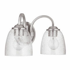 Craftmade Serene 2-LT Bathroom Vanity - Brushed Polished Nickel - 49902-BNK