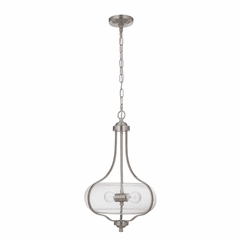 Craftmade Serene 2-LT Pendant - Brushed Polished Nickel - 49992-BNK