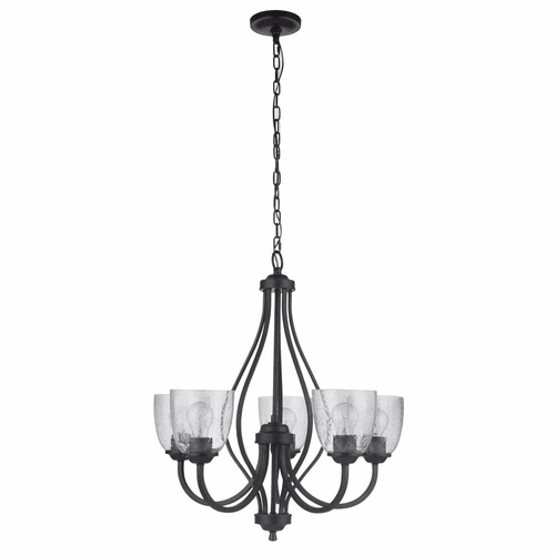 Craftmade Serene 5-LT Chandelier - Espresso - 49925-ESP