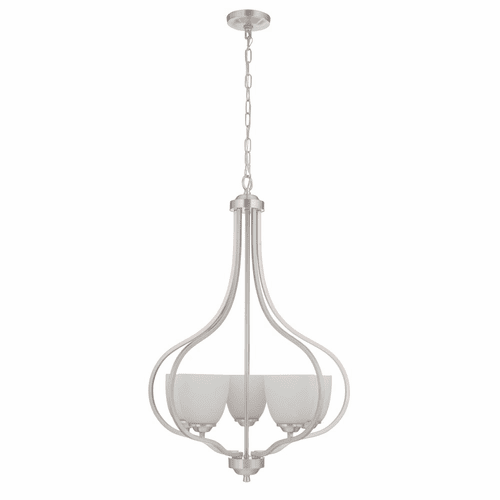 Craftmade Serene 5-LT Foyer Light - Brushed Polished Nickel - 49935-BNK-WG