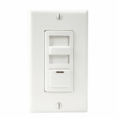 Craftmade Slide Fan Wall Control - White - CM-601F