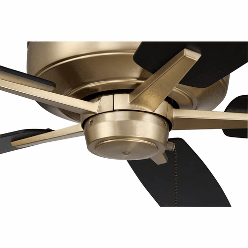 Craftmade Super Pro 60" Ceiling Fan with Blades - Satin Brass - S60SB5-60BWNFB