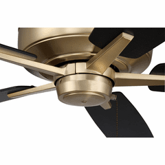 Craftmade Super Pro 60" Ceiling Fan with Blades - Satin Brass - S60SB5-60BWNFB