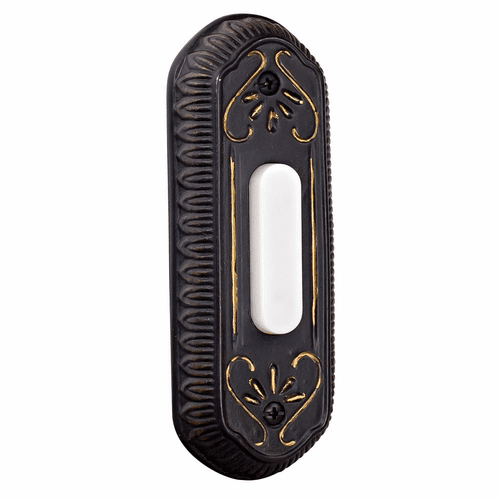 Craftmade Surface Mount Designer Lighted Push Button - Antique Bronze - PB3034-AZ