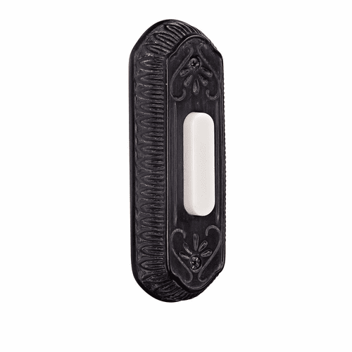 Craftmade Surface Mount Designer Lighted Push Button - Weathered Black - PB3034-WB