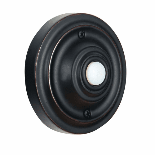 Craftmade Surface Mount Lighted Push Button - Oiled Bronze Gilded - PB3039-OBG