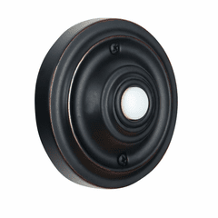 Craftmade Surface Mount Lighted Push Button - Oiled Bronze Gilded - PB3039-OBG