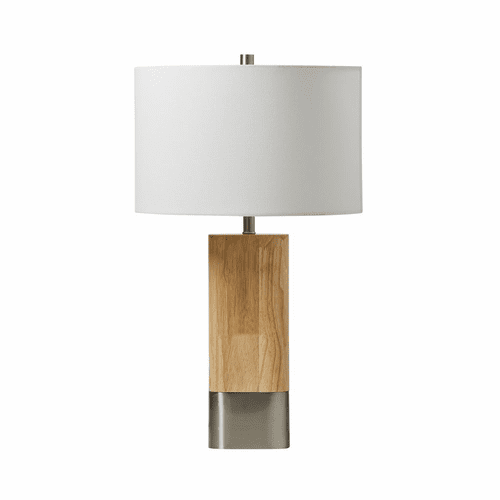 Craftmade Table Lamp with Metal Base - Brushed Polished Nickel - 86246